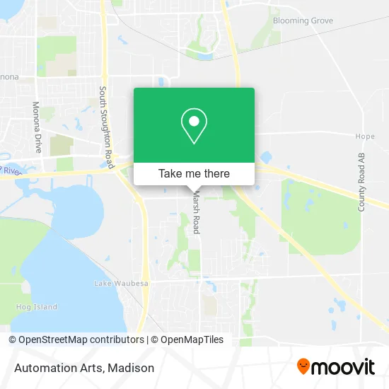 Automation Arts map