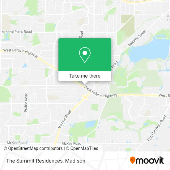 The Summit Residences map