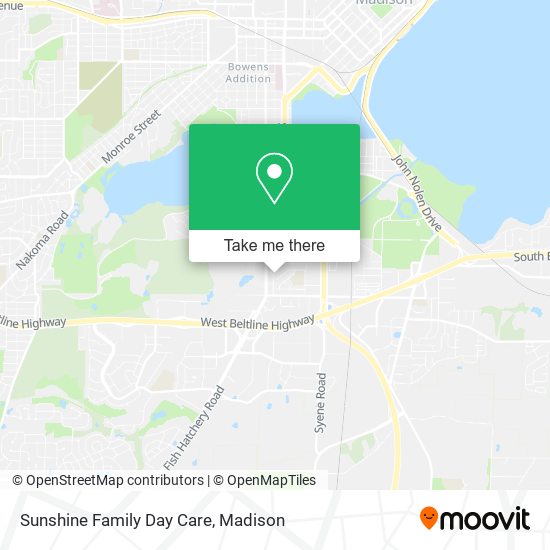 Sunshine Family Day Care map