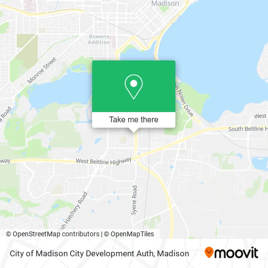 City of Madison City Development Auth map