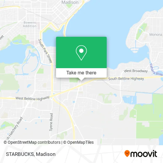 STARBUCKS map
