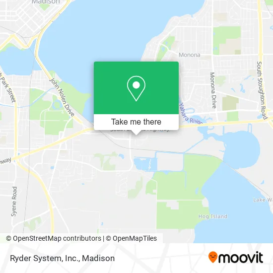 Ryder System, Inc. map