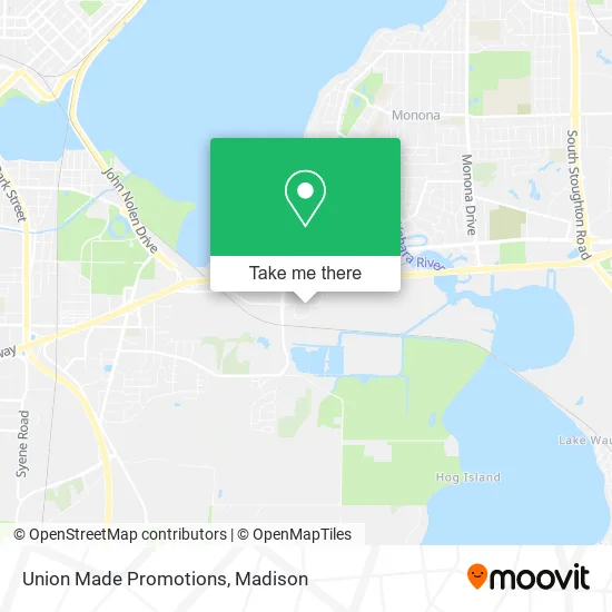 Union Made Promotions map