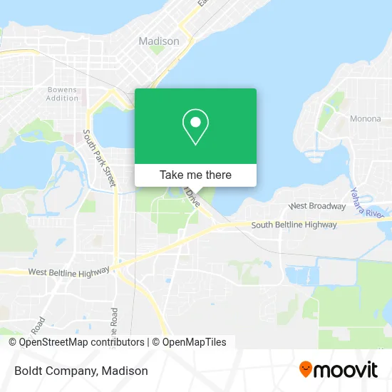Boldt Company map