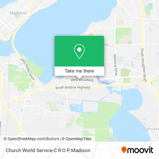 Church World Service-C R O P map