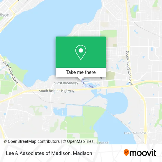 Lee & Associates of Madison map