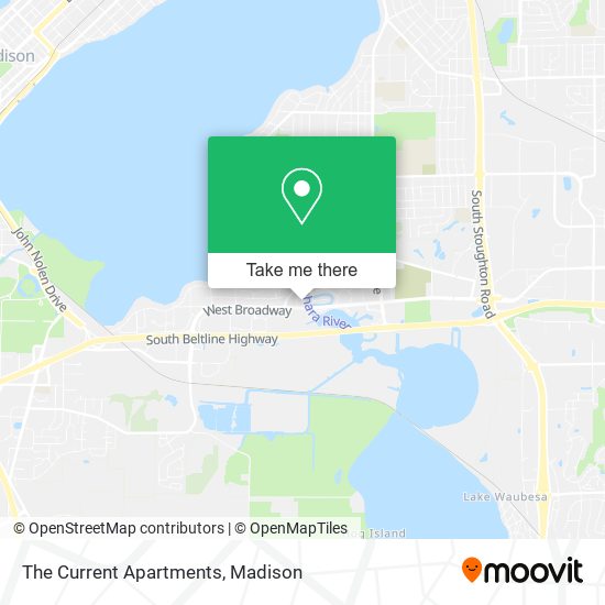 The Current Apartments map