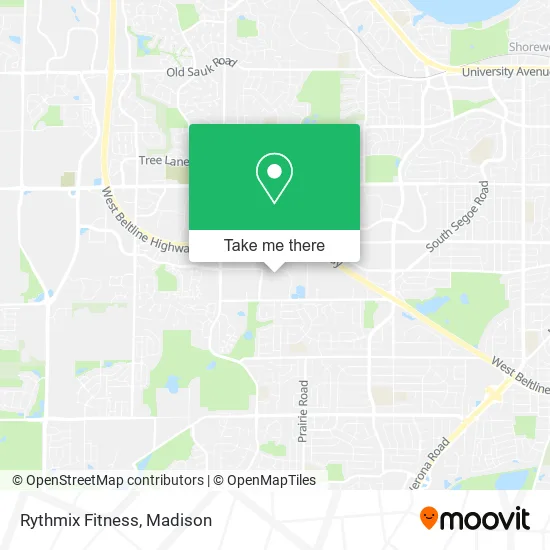 Rythmix Fitness map