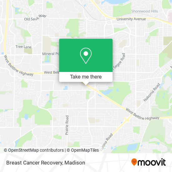 Breast Cancer Recovery map