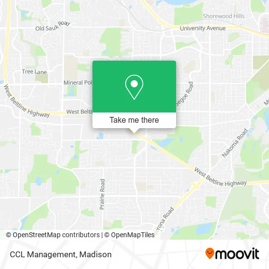 CCL Management map