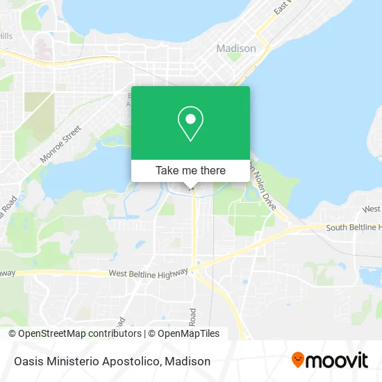 Mapa de Oasis Ministerio Apostolico