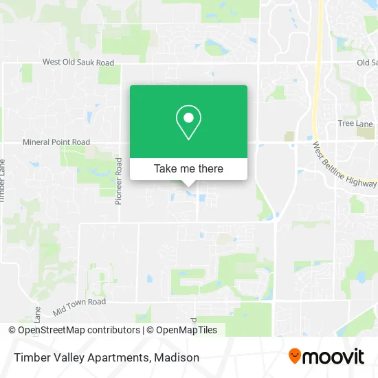 Timber Valley Apartments map