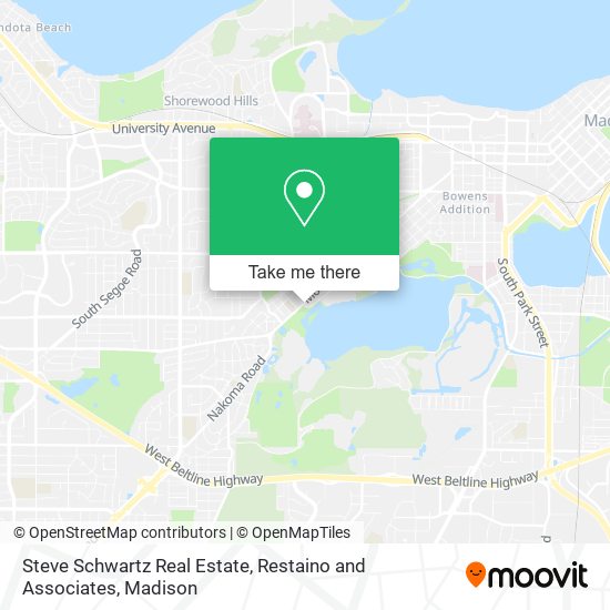 Steve Schwartz Real Estate, Restaino and Associates map