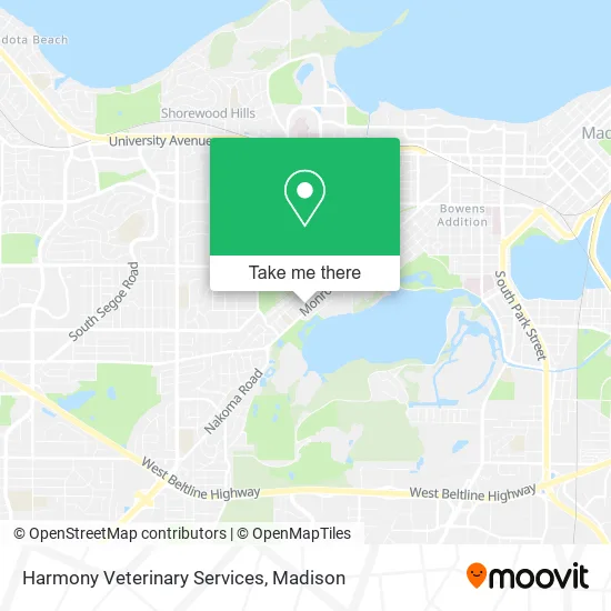 Harmony Veterinary Services map