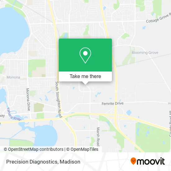 Precision Diagnostics map