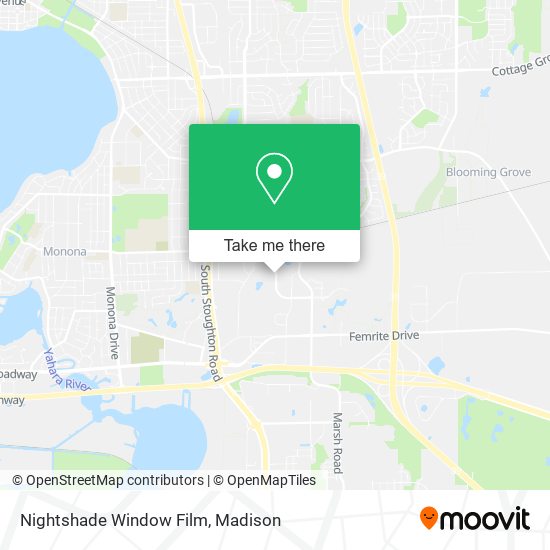 Mapa de Nightshade Window Film