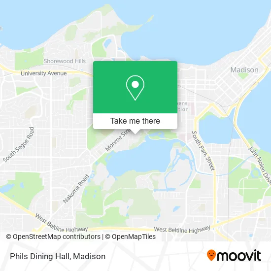 Phils Dining Hall map