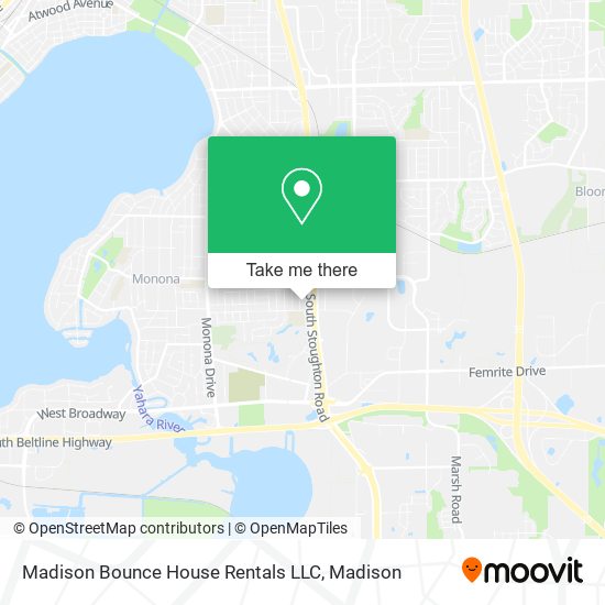 Mapa de Madison Bounce House Rentals LLC