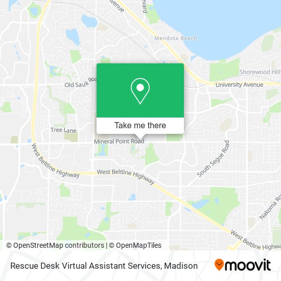 Rescue Desk Virtual Assistant Services map