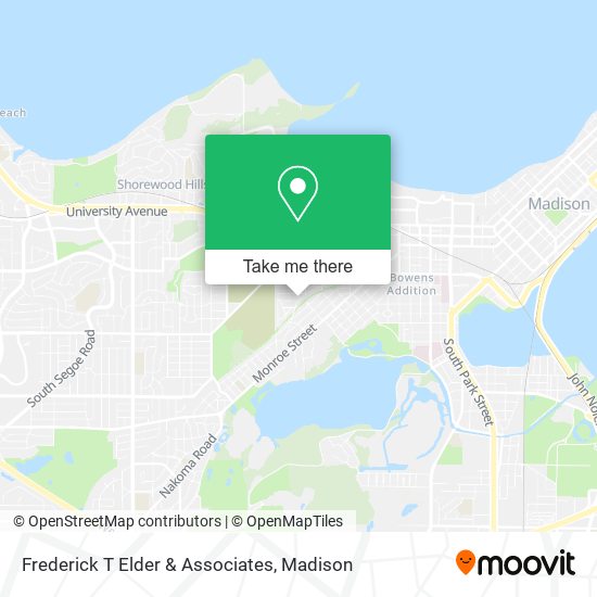 Frederick T Elder & Associates map