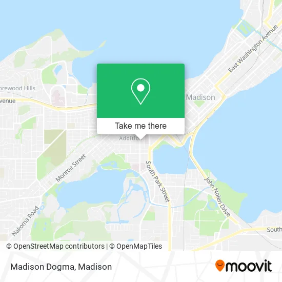Madison Dogma map