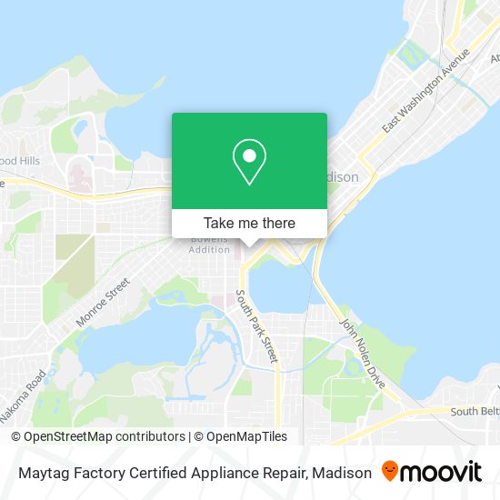 Mapa de Maytag Factory Certified Appliance Repair