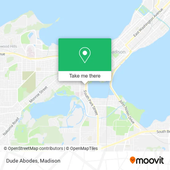 Dude Abodes map