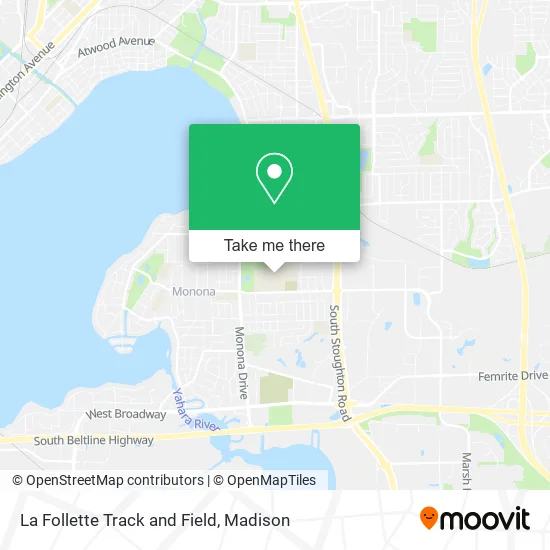 Mapa de La Follette Track and Field