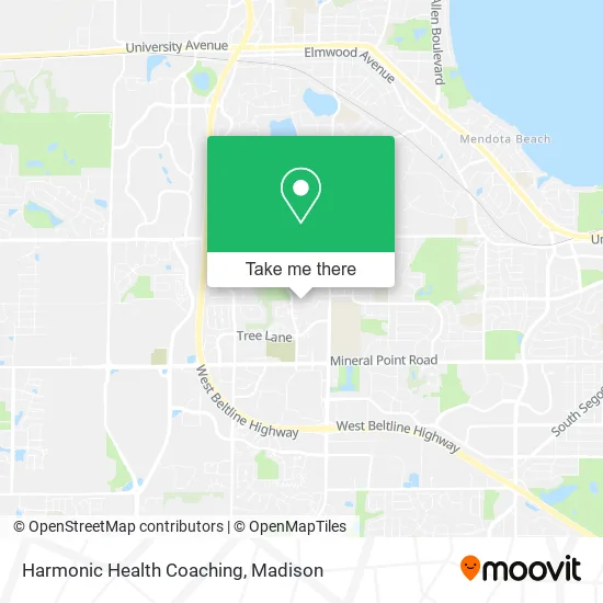 Harmonic Health Coaching map