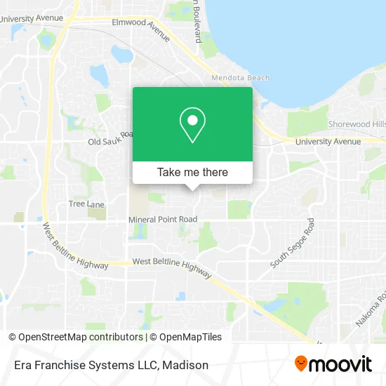 Era Franchise Systems LLC map
