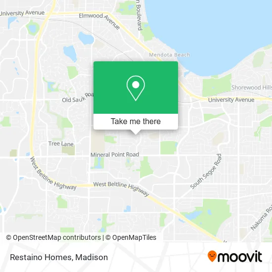 Restaino Homes map