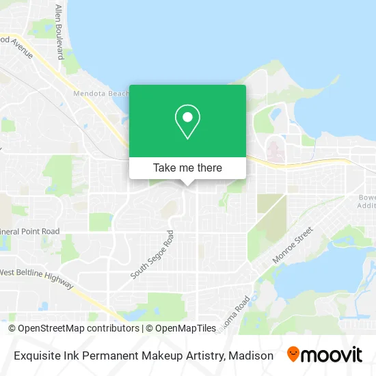 Exquisite Ink Permanent Makeup Artistry map