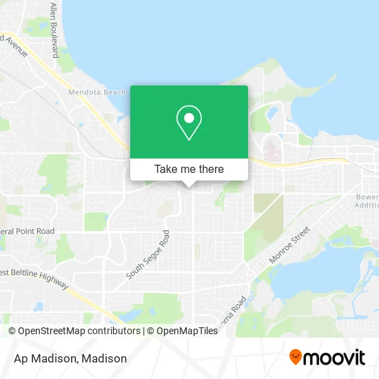 Ap Madison map