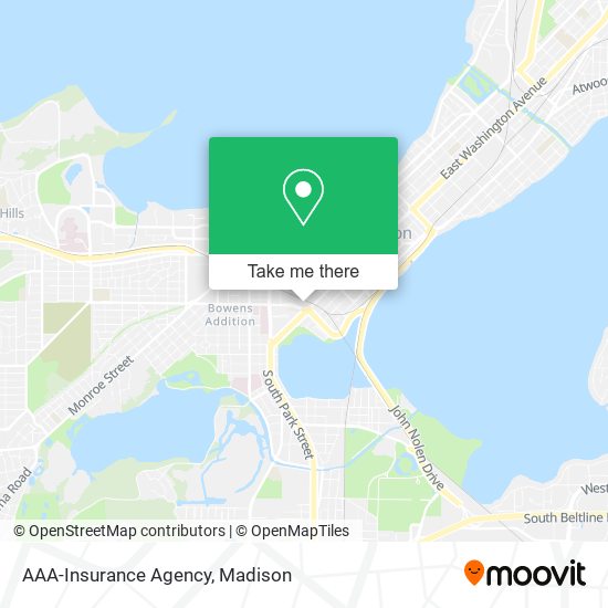 Mapa de AAA-Insurance Agency