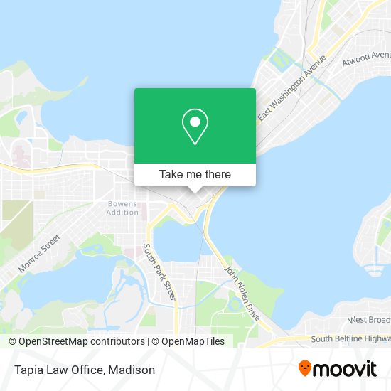 Tapia Law Office map