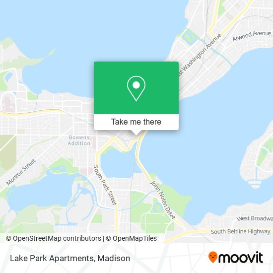 Lake Park Apartments map