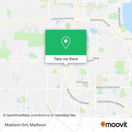 Madison Grn map