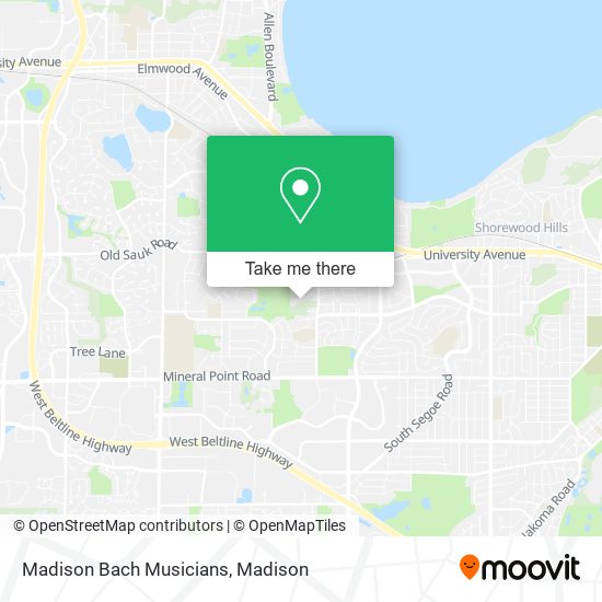 Madison Bach Musicians map