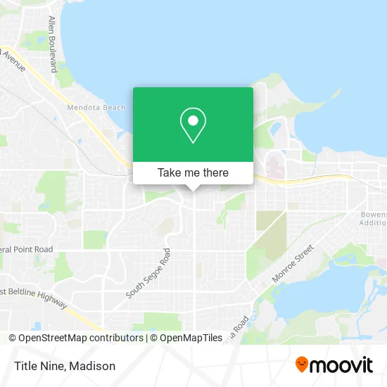 Mapa de Title Nine