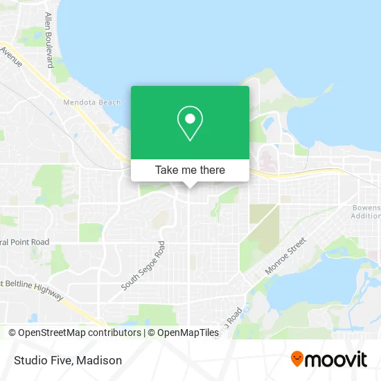 Mapa de Studio Five