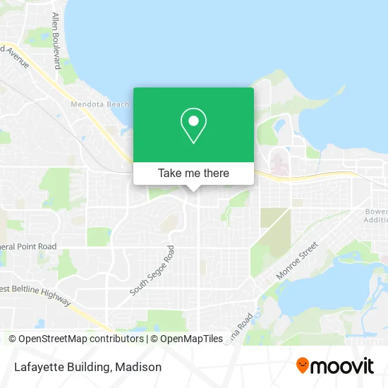 Lafayette Building map