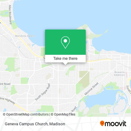 Geneva Campus Church map