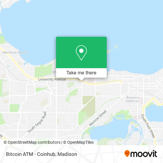 Mapa de Bitcoin ATM - Coinhub