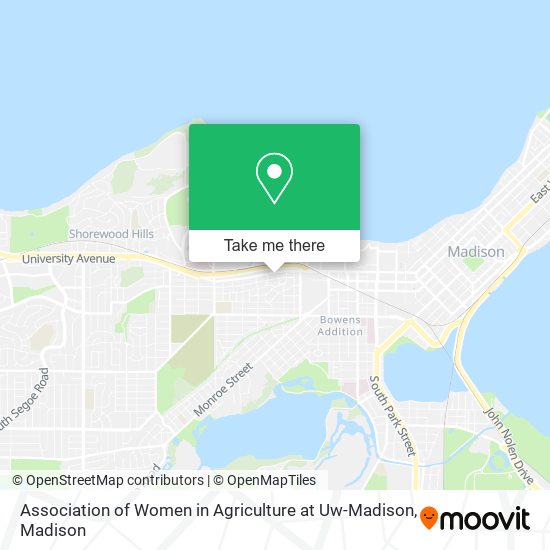 Association of Women in Agriculture at Uw-Madison map