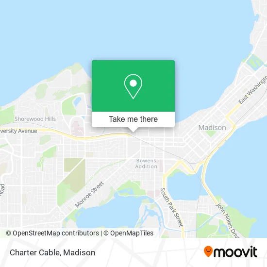 Charter Cable map