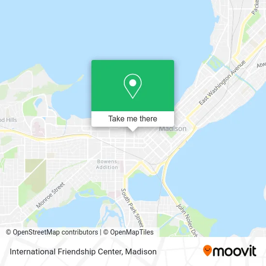 International Friendship Center map