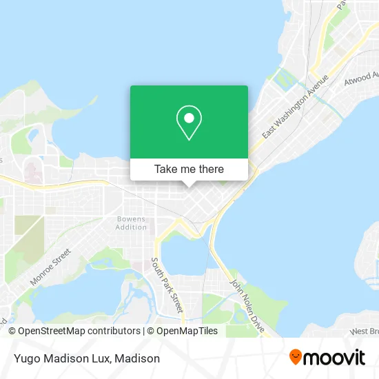 Yugo Madison Lux map