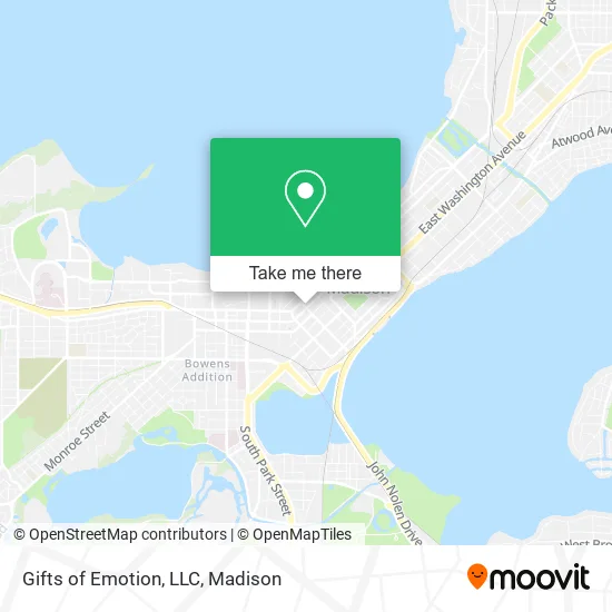 Mapa de Gifts of Emotion, LLC