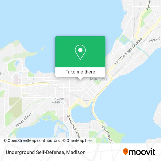 Underground Self-Defense map