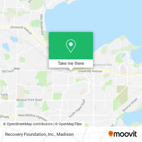 Recovery Foundation, Inc. map